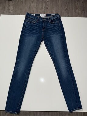 Lucky Brand Women's Dark Blue Skinny Jeans
